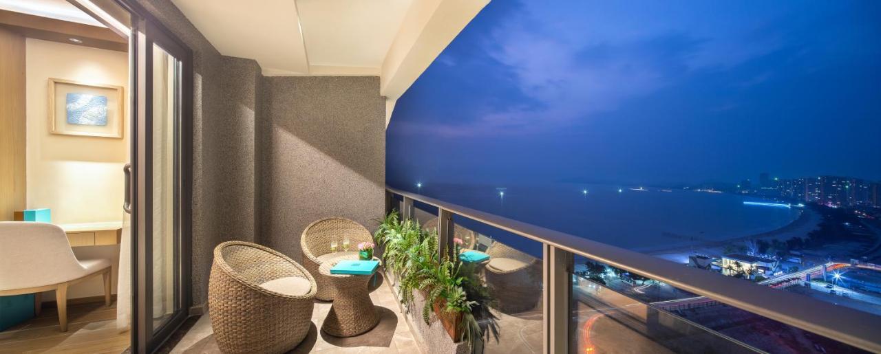 Wyndham Grand Plaza Royale Shuangyue Bay Huizhou Hotel Fucsao Kültér fotó