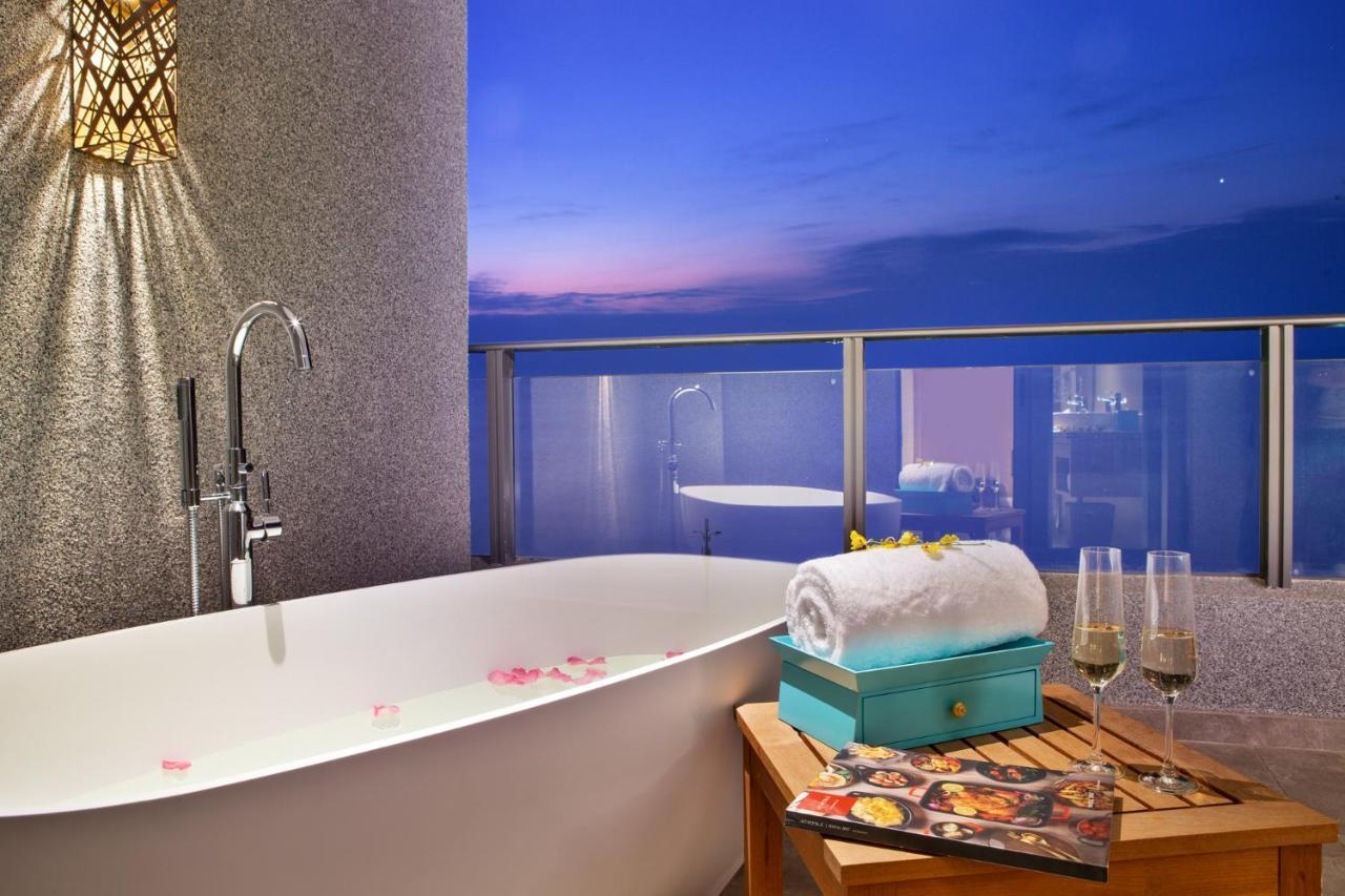 Wyndham Grand Plaza Royale Shuangyue Bay Huizhou Hotel Fucsao Kültér fotó