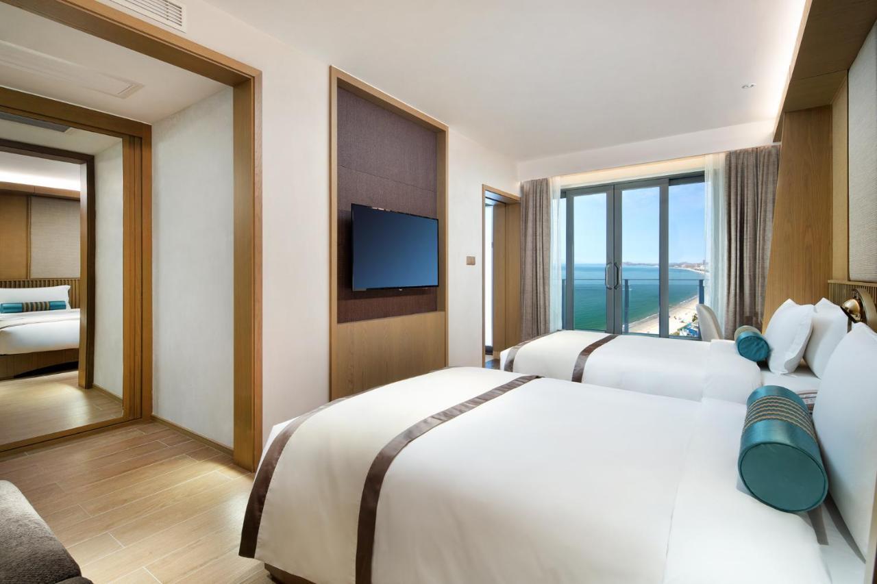 Wyndham Grand Plaza Royale Shuangyue Bay Huizhou Hotel Fucsao Kültér fotó