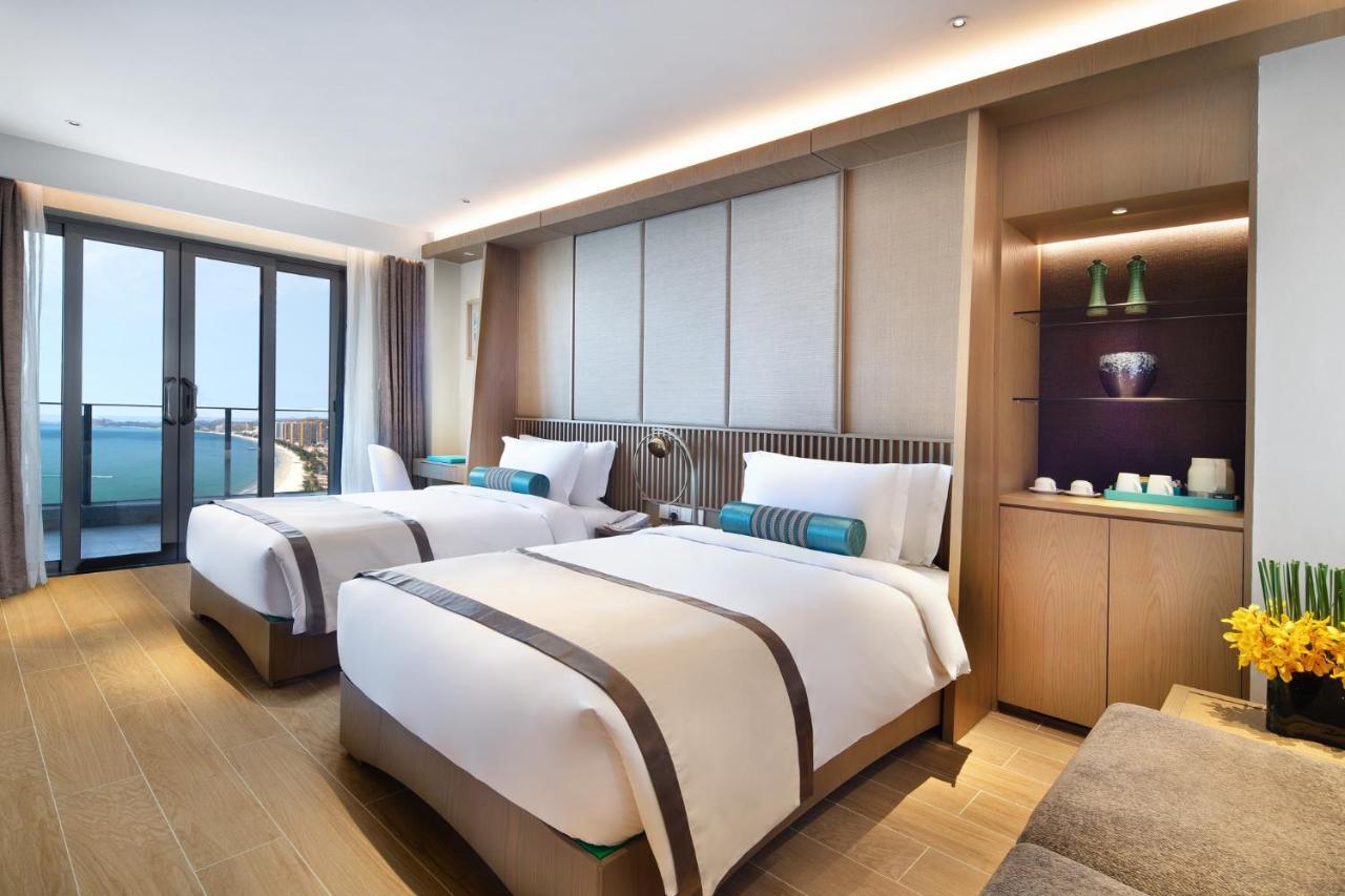 Wyndham Grand Plaza Royale Shuangyue Bay Huizhou Hotel Fucsao Kültér fotó